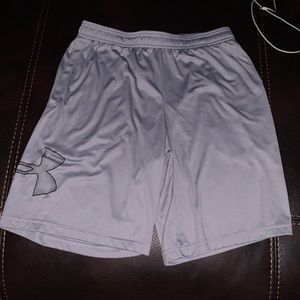 Gray Under Armour shorts